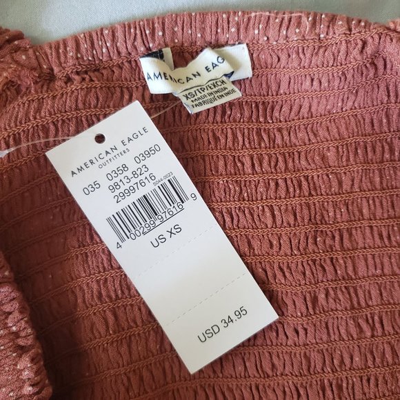 American Eagle Buster Top Frilly Straps - Picture 5 of 6